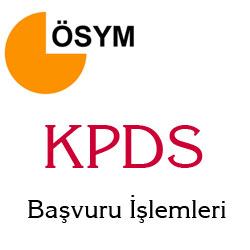 KPDS Bavuru lemleri