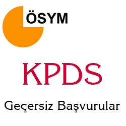 KPDS Geersiz Bavurular