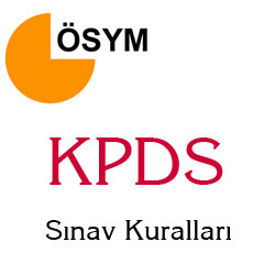 KPDS Snav Kurallar