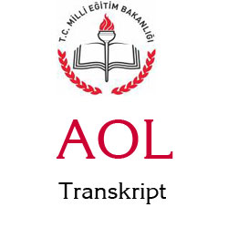 Aol Transkript Belgesi