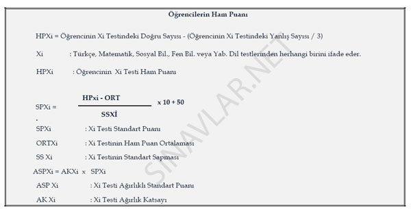 Ham Puan Hesaplama