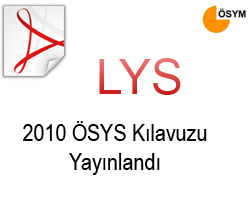 2010 SYS Klavuzu Yaynland
