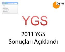 2011 YGS Sonuçları Açıklandı
