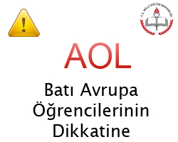 Aol Bat Avrupa Program rencilerinin Dkkatine