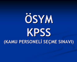 KPSS-2011-1 Tercih Kılavuzu Yayınlandı
