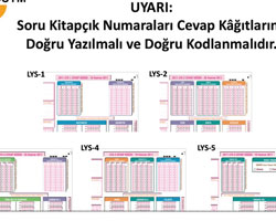 LYS ye Girecek Adaylar Dikkat ! ok nemli